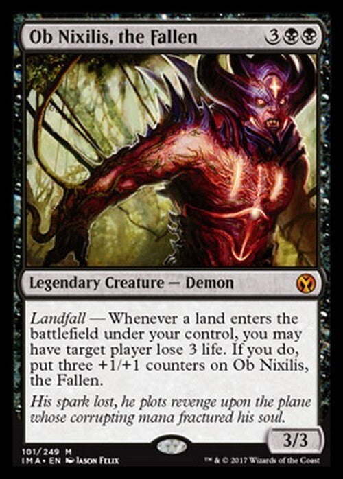 Ob Nixilis, the Fallen ~ Iconic Masters [ Excellent ] [ Magic MTG ]