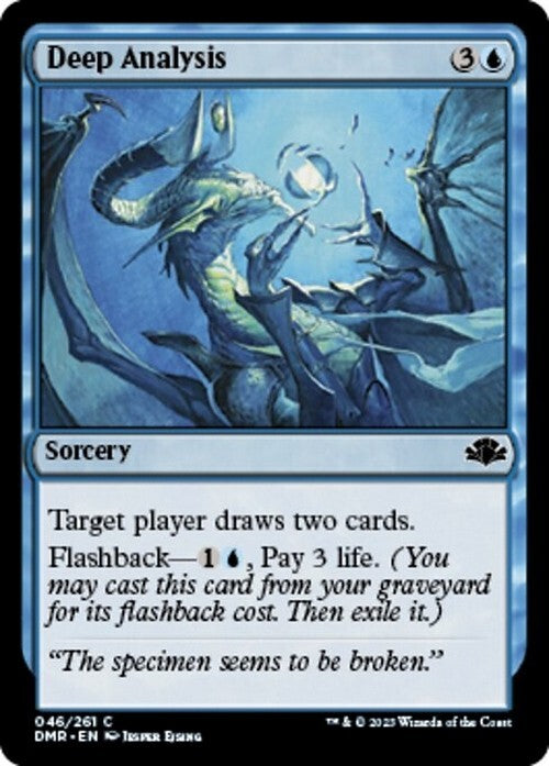 Deep Analysis ~ Dominaria Remastered [ NearMint ] [ Magic MTG ]