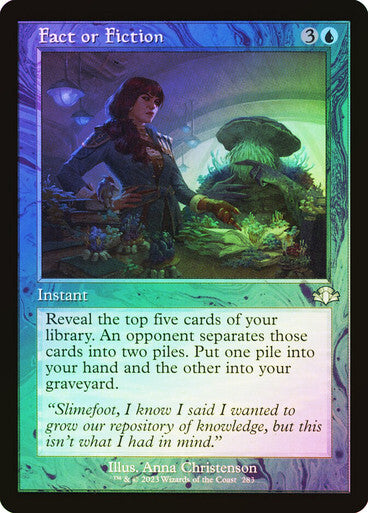 FOIL RETRO Fact or Fiction ~ Dominaria Remastered [ NearMint ] [ Magic MTG ]