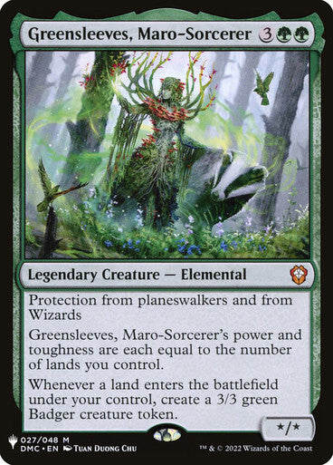 Greensleeves, Maro-Sorcerer ~ The List [ NearMint ] [ Magic MTG ] - London Magic Traders Ltd