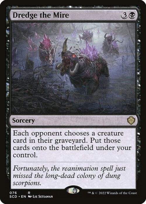 Dredge the Mire ~ Starter Commander [ NearMint ] [ Magic MTG ]