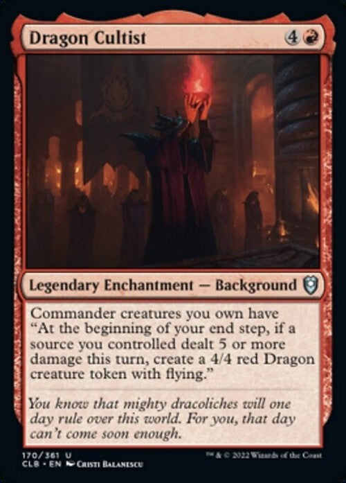Dragon Cultist ~ Commander Legends 2 [ NM ] [ Magic MTG ] - London Magic Traders Ltd