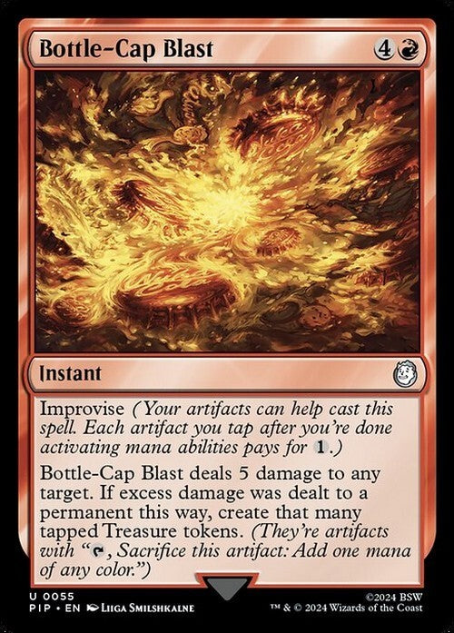 Bottle-Cap Blast ~ Commander: Fallout [ NearMint ] [ Magic MTG ]