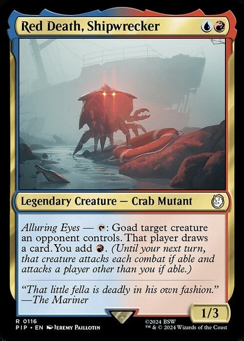 Red Death, Shipwrecker ~ Commander: Fallout [ NearMint ] [ Magic MTG ]