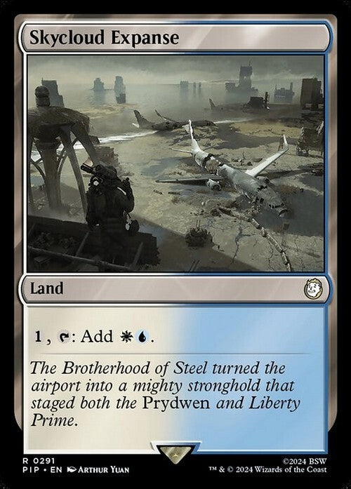 Skycloud Expanse ~ Commander: Fallout [ NearMint ] [ Magic MTG ]
