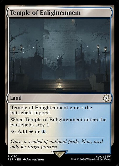 Temple of Enlightenment ~ Commander: Fallout [ NearMint ] [ Magic MTG ]