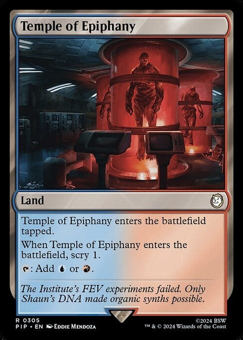Temple of Epiphany ~ Commander: Fallout [ NearMint ] [ Magic MTG ]