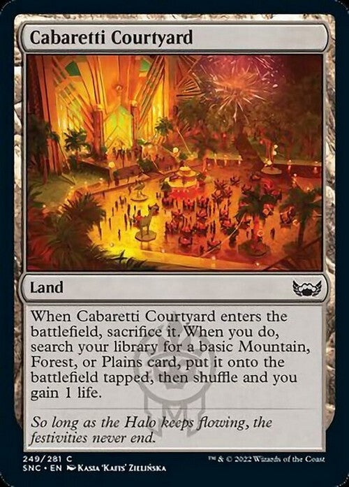 Cabaretti Courtyard ~ Streets of New Capenna [ NearMint ] [ Magic MTG ]