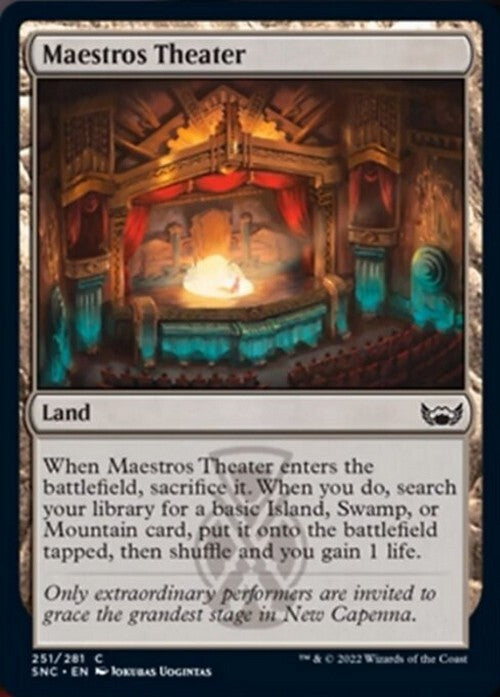Maestros Theater ~ Streets of New Capenna [ NearMint ] [ Magic MTG ]