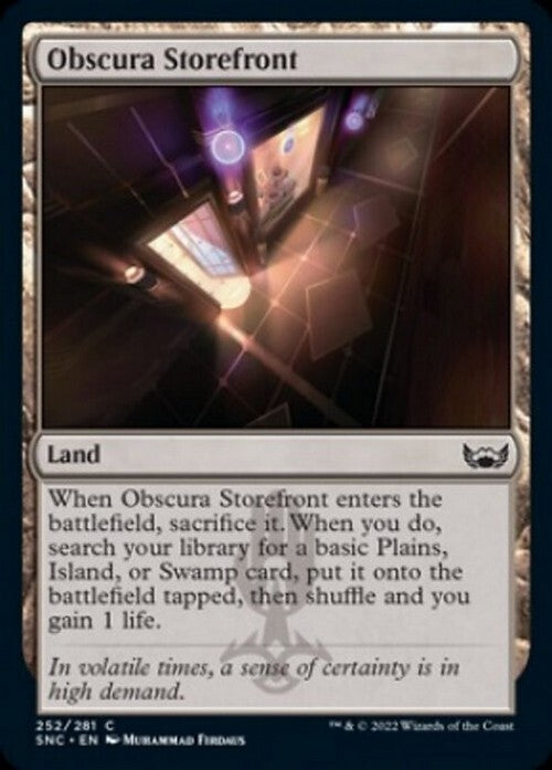 Obscura Storefront ~ Streets of New Capenna [ NearMint ] [ Magic MTG ]