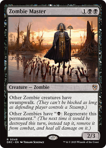 Zombie Master ~ Commander: Aetherdrift [ NM ] [ Magic MTG ]