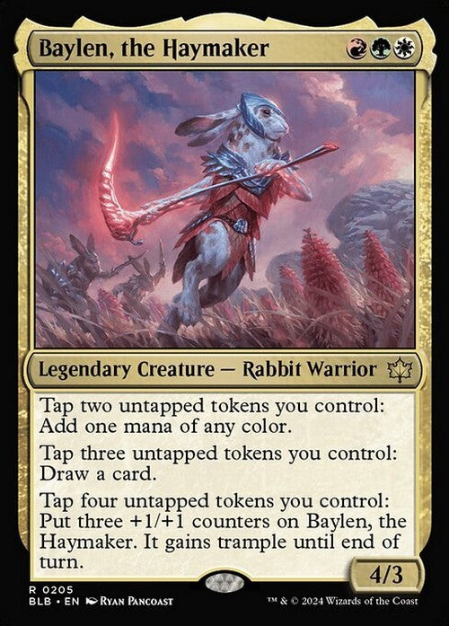 Baylen, the Haymaker ~ Bloomburrow [ NearMint ] [ Magic MTG ]
