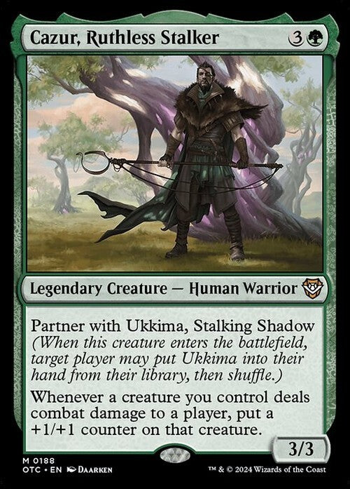 Cazur, Ruthless Stalker ~ Commander: Outlaws of Thunder Junction [ NM ] [ MTG ]