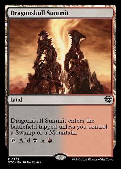Dragonskull Summit ~ Commander: Outlaws of Thunder Junction [ NM ] [ MTG ]