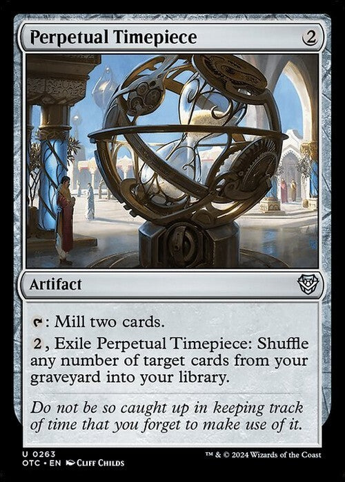 Perpetual Timepiece ~ Commander: Outlaws of Thunder Junction [ NM ] [ MTG ]