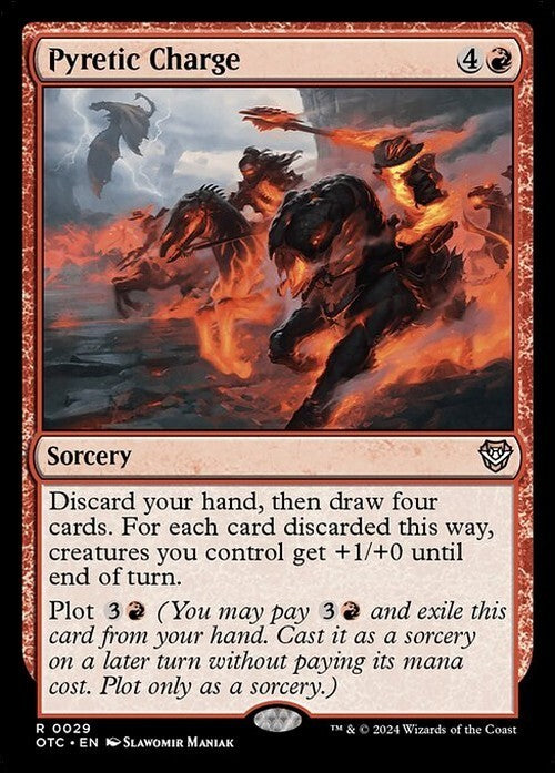 Pyretic Charge ~ Commander: Outlaws of Thunder Junction [ NM ] [ MTG ]