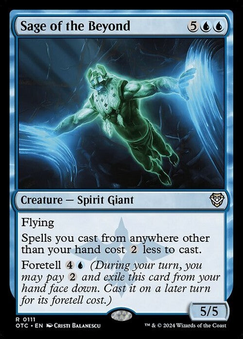 Sage of the Beyond ~ Commander: Outlaws of Thunder Junction [ NM ] [ MTG ]