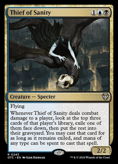 Thief of Sanity ~ Commander: Outlaws of Thunder Junction [ NM ] [ MTG ]