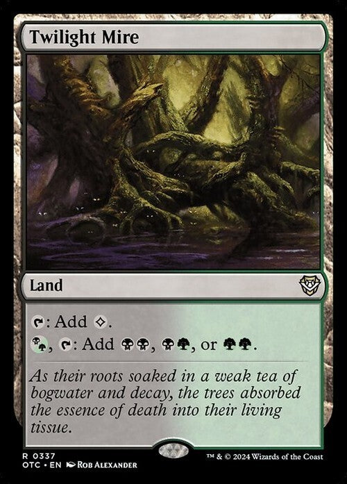 Twilight Mire ~ Commander: Outlaws of Thunder Junction [ NM ] [ MTG ]