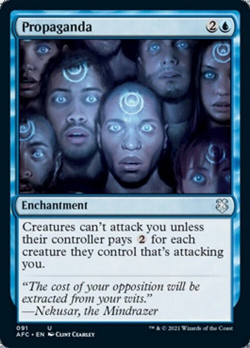 Propaganda ~ Commander: Adventures in the Forgotten Realms [ NM ] [ MTG ]