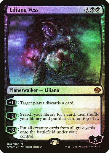 FOIL Liliana Vess ~ Duel Decks: Anthology [ Excellent ] [ Magic MTG ]