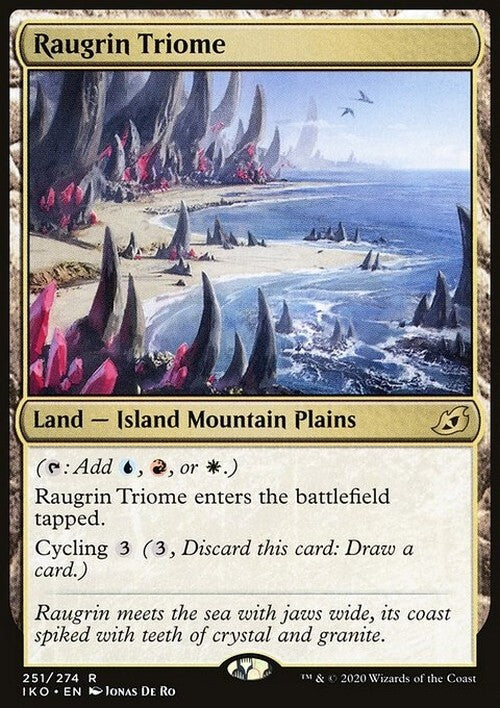 Raugrin Triome ~ Ikoria [ NearMint ] [ Magic MTG ]