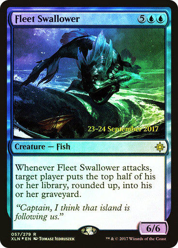 FOIL Fleet Swallower ~ Prerelease Ixalan [ Excellent ] [ Magic MTG ]