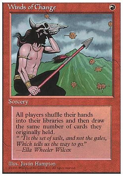 Winds of Change ~ Fourth Edition [ PLAYED ] [ Magic MTG ]