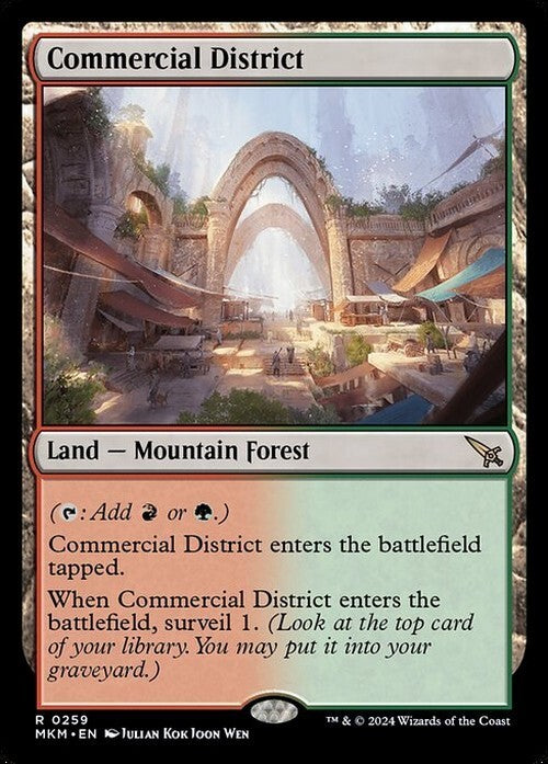 Commercial District ~ Murders at Karlov Manor [ NM ] [ MTG ]
