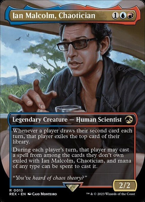 Ian Malcolm, Chaotician ~ Universes Beyond: Jurassic World [ NM ] [ MTG ] - London Magic Traders Ltd