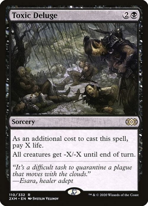 Toxic Deluge ~ Double Masters [ NearMint ] [ Magic MTG ]