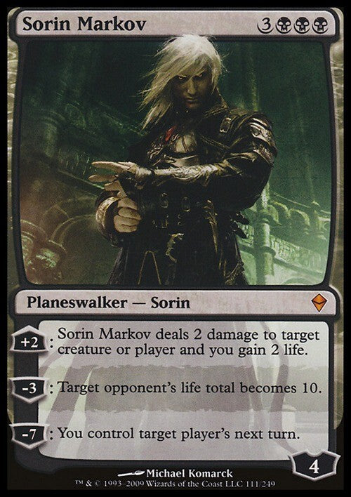 Sorin Markov ~ Zendikar [ Excellent ] [ Magic MTG ]