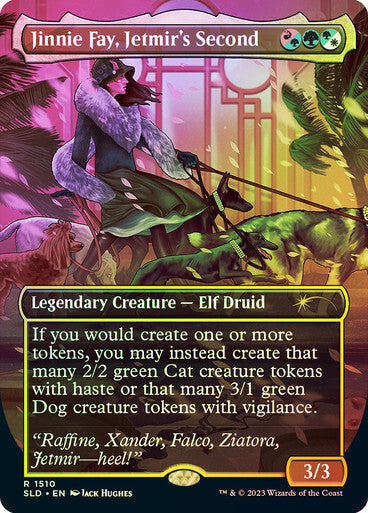 FOIL Jinnie Fay, Jetmir's Second ~ Secret Lair [ NearMint ] [ Magic MTG ]