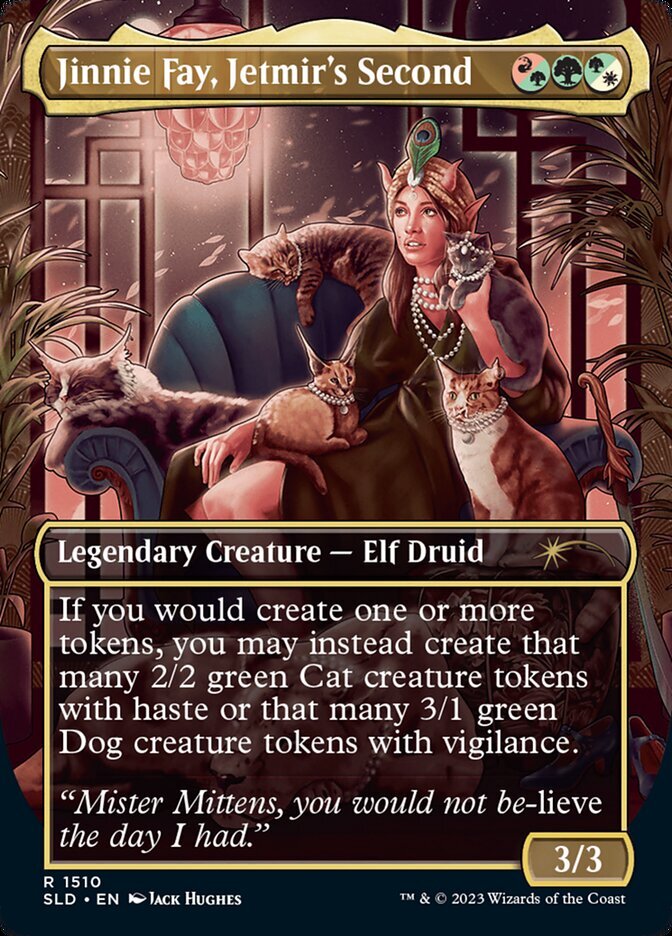 FOIL Jinnie Fay, Jetmir's Second ~ Secret Lair [ NearMint ] [ Magic MTG ]