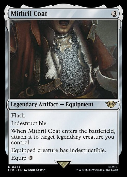 Mithril Coat ~ The Lord of the Rings [ NM ] [ Magic MTG ]
