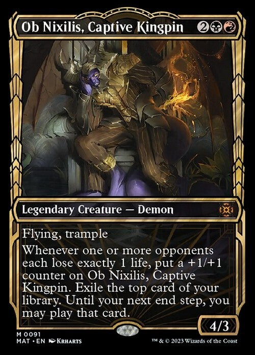 SHOWCASE Ob Nixilis, Captive Kingpin ~ March of the Machine: The Aftermath