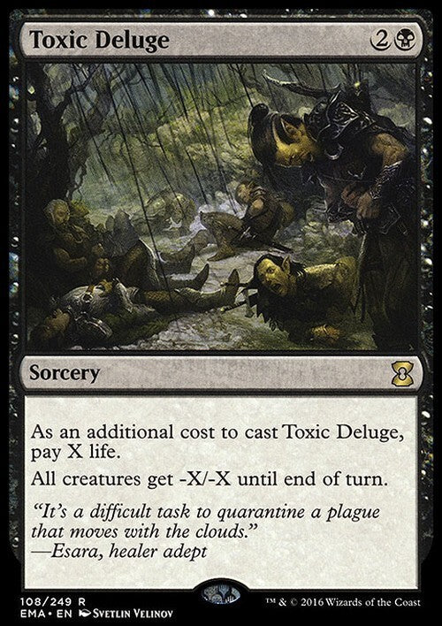 Toxic Deluge ~ Eternal Masters [ NearMint ] [ Magic MTG ]