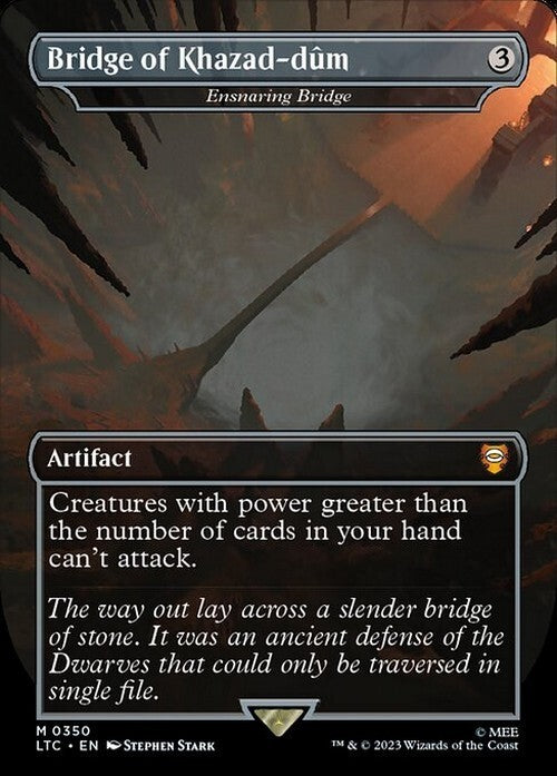 Bridge of Khazad-dum (Ensnaring Bridge) ~ The Lord of Rings [ NM ] [ MTG ] - London Magic Traders Ltd