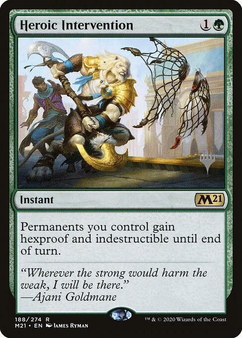 Heroic Intervention ~ PROMO PACK [ Excellent ] [ Magic MTG ]