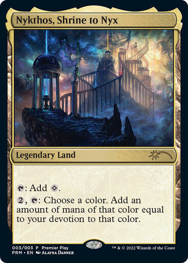 Nykthos, Shrine to Nyx ~ DCI Promos (Premier Play) [ NearMint ] [ Magic MTG ]