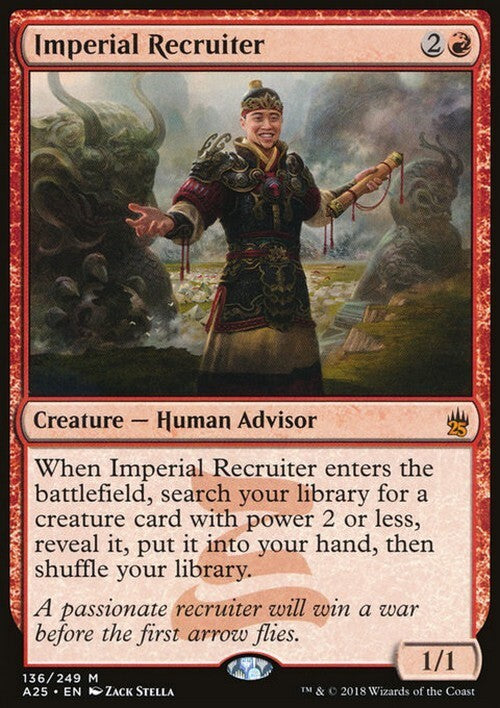 Imperial Recruiter ~ Masters 25 [ NearMint ] [ Magic MTG ]