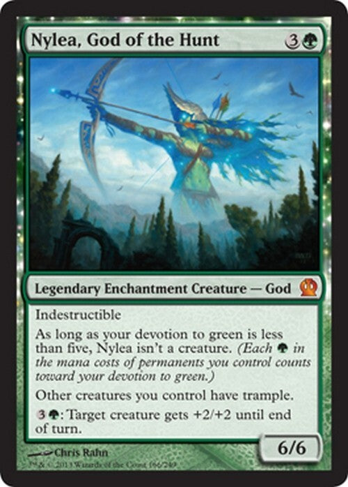 Nylea, God of the Hunt ~ Theros [ Excellent ] [ Magic MTG ]
