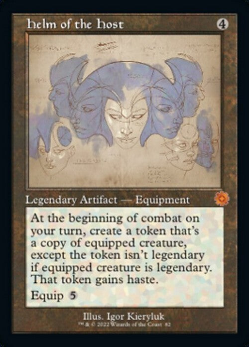SCHEMATIC Helm of the Host ~ The Brothers' War [ Excellent ] [ Magic MTG ]