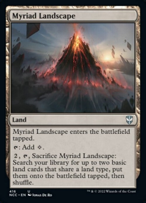 Myriad Landscape ~ Commander: Streets of New Capenna [ NM ] [ Magic MTG ]
