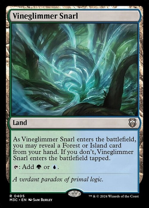 Vineglimmer Snarl ~ Commander: Modern Horizons 3 [ NearMint ] [ Magic MTG ]