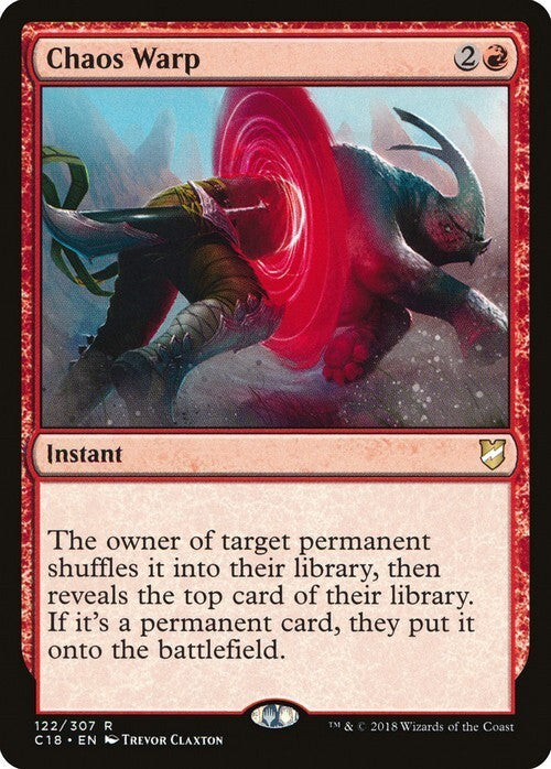 Chaos Warp ~ Commander 2018 [ NearMint ] [ Magic MTG ]