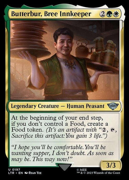 Butterbur, Bree Innkeeper ~ The Lord of the Rings [ NM ] [ Magic MTG ]