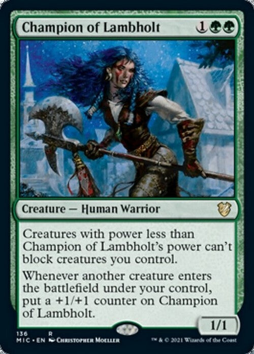 Champion of Lambholt ~ Commander: Midnight Hunt [ NearMint ] [ Magic MTG ]