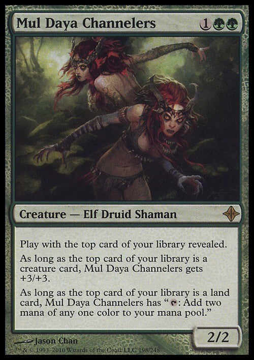 Mul Daya Channelers ~ Rise of the Eldrazi [ Excellent ] [ Magic MTG ]