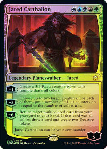 FOIL Jared Carthalion ~ Commander: Dominaria United [ NM ] [ Magic MTG ]